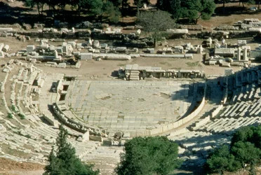 Theatre of Dionysios, viewed from above